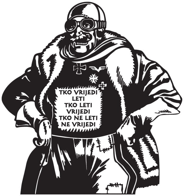 Tko vrijedi leti , tko leti vrijedi, tko ne leti ne vrijedi